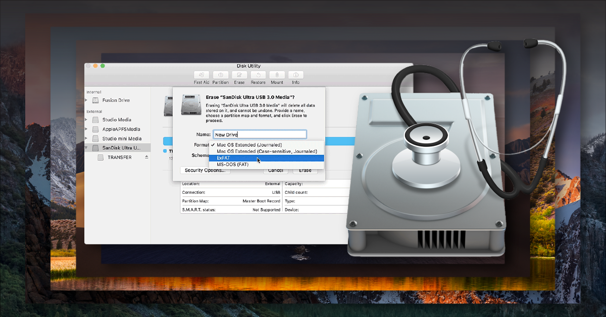 format a hard drive for mac without losing data